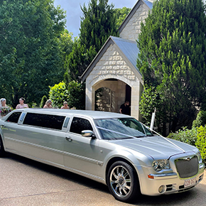 Chrysler & Stretched Limousine car hire for corporate event